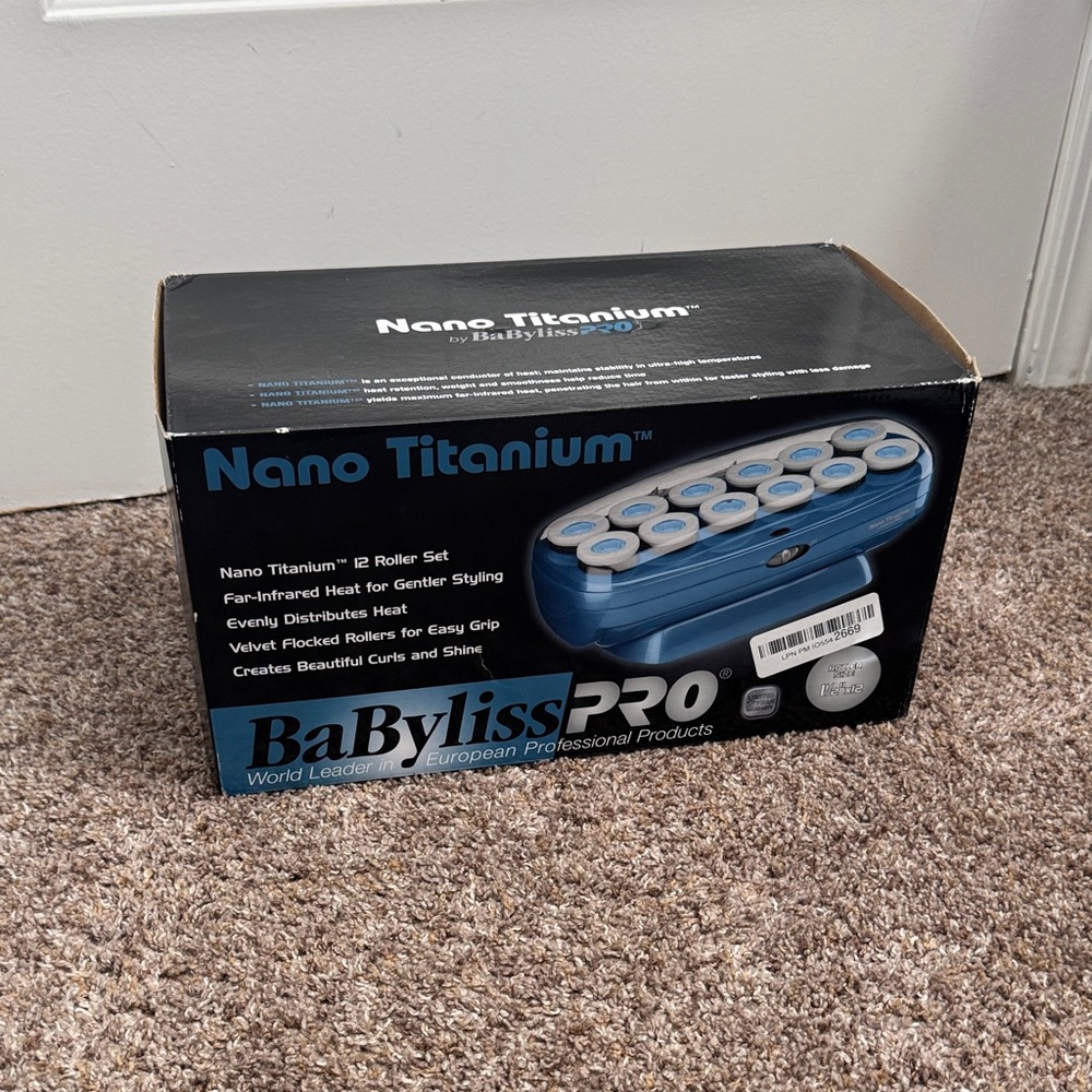 BaBylissPRO Nano Titanium Roller Set